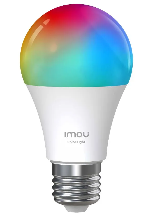 Imou Wi-Fi chytrá LED žárovka CL2B/ E27/ 9W/ 806lm/ RGB/ teplá až studená bílá/ Wi-Fi/ bílá/ CZ app