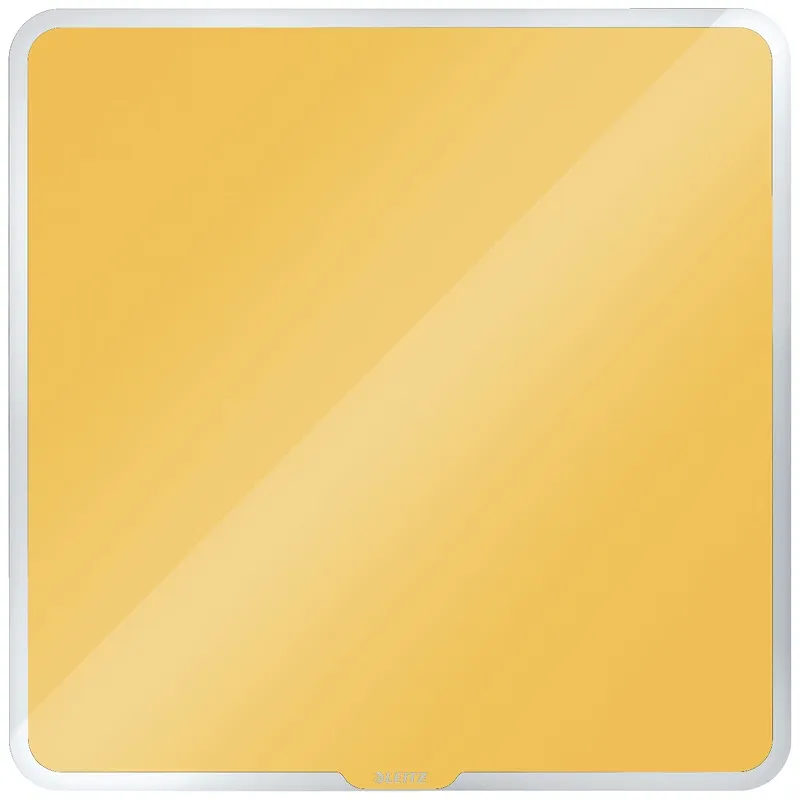 LEITZ Magnetická tabule na zeď Cosy 450x450mm, teplá žlutá