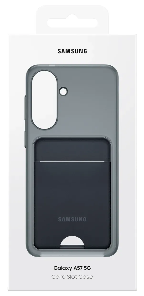 Samsung Zadní kryt s kapsou na kartu A57 Black
