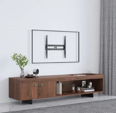 MANHATTAN Nástěnný držák TV (32" - 55"), ultra tenký design, černá