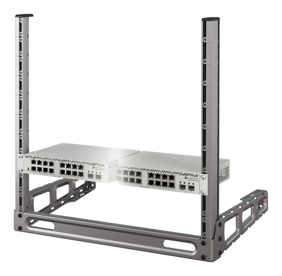 MikroTik RMK-2x10/19 - 10" Sada pro montáž 2x CSS318-16G-2S+IN do 1U 19" Racku