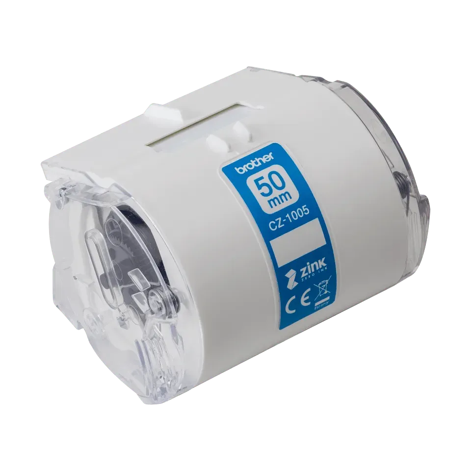 Brother - CZ1005 papírová páska (plnobarevná, bez inkoustová, šíře 50 mm), délka