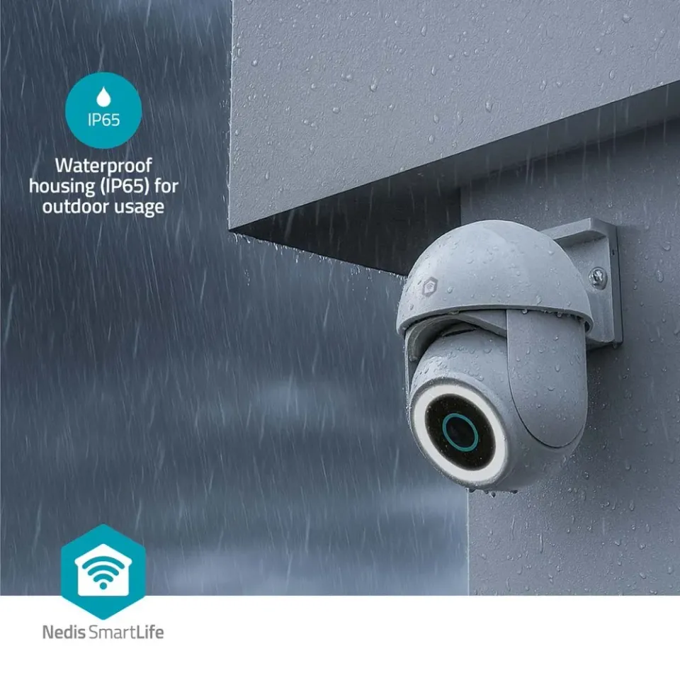 Nedis WIFICO22CWT - SmartLife Venkovní Kamera | Wi-Fi | Full HD 1296p | IP65 | C