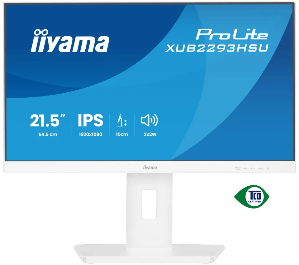 iiyama ProLite/XUB2293HSU-W7/21,5"/IPS/FHD/100Hz/1ms/Bílá/3R