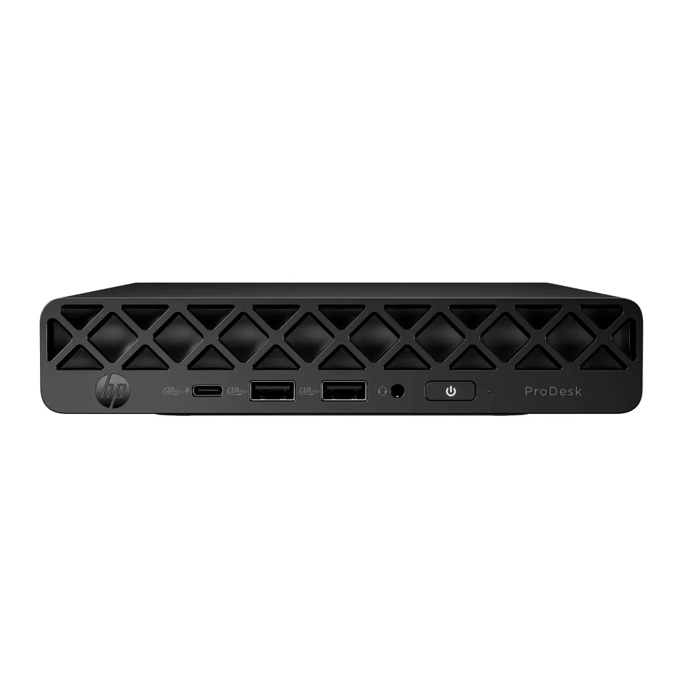 HP PC ProDesk 4 Mini G1i AI,Ultra 5 235T,1x16GB,512GB,UHD(Arc)3Xe LPG,WiFi 6E+BT,USB kl. a myš,90W,2xDP+HDMI,Win11Pro