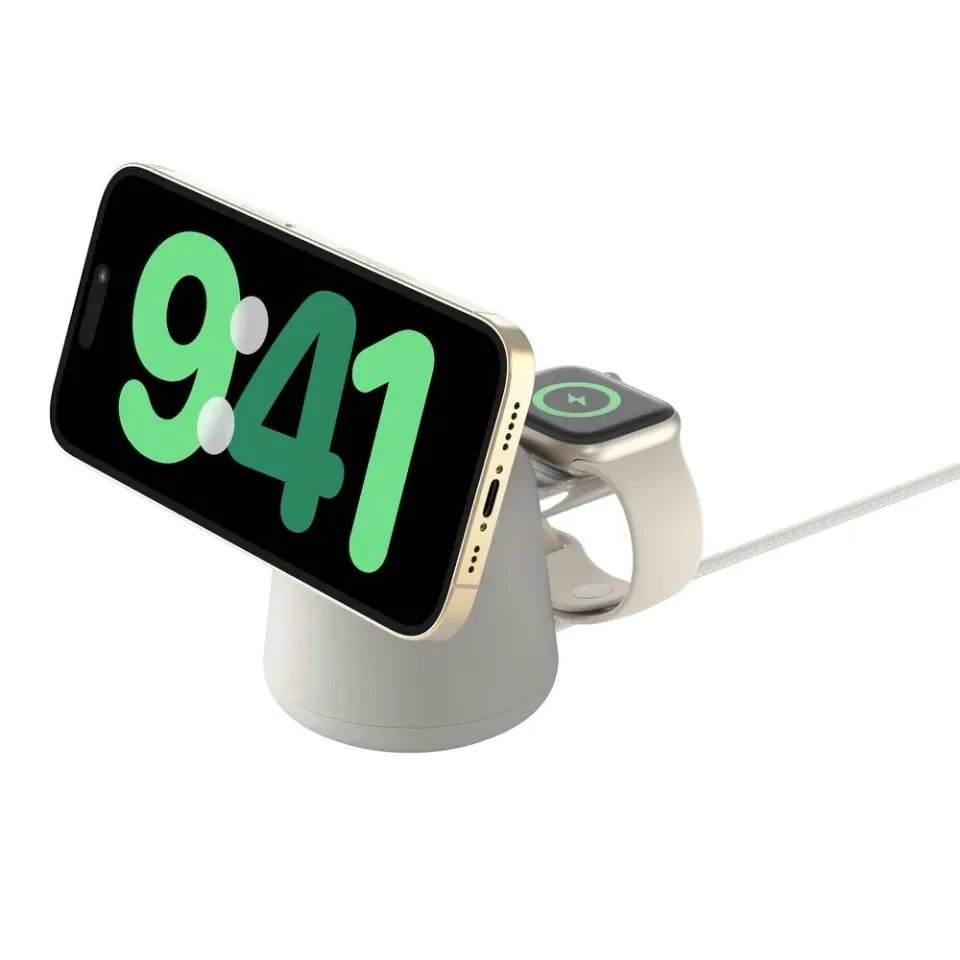 Belkin BOOST CHARGE PRO Qi2 2v1 Nabíjecí stojánek pro iPhone/Apple Watch/AirPods