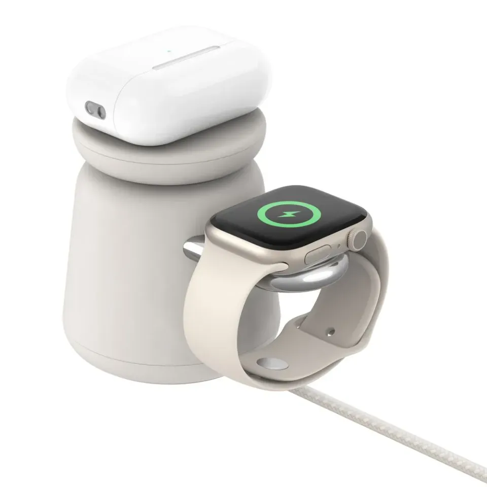 Belkin BOOST CHARGE PRO Qi2 2v1 Nabíjecí stojánek pro iPhone/Apple Watch/AirPods