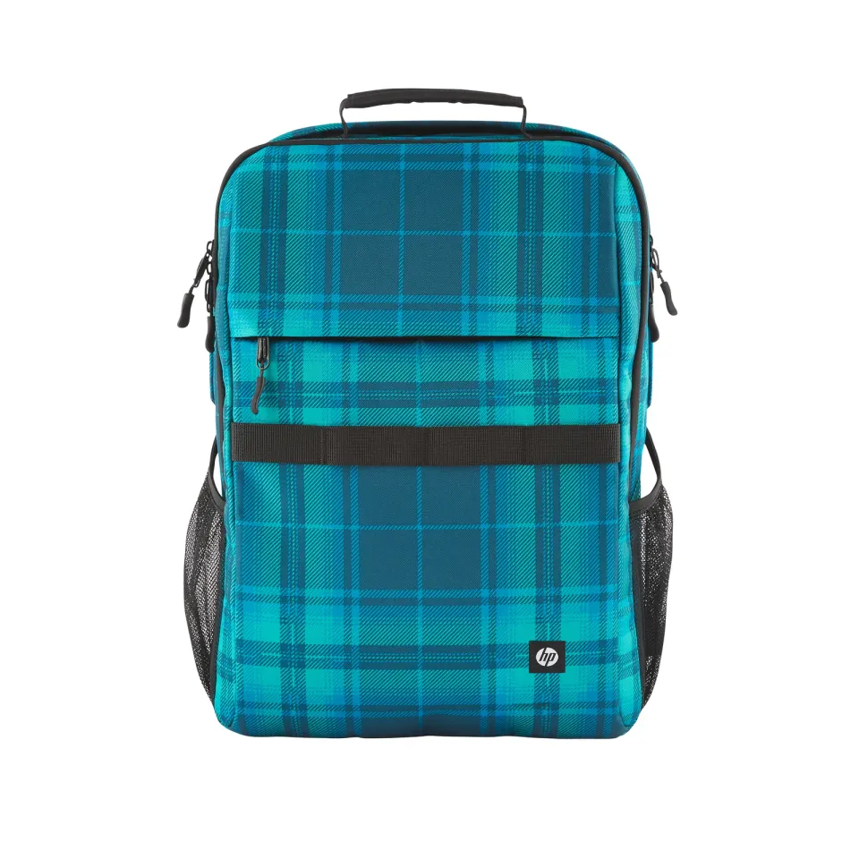 HP Campus XL Tartan plaid Backpack - Batoh