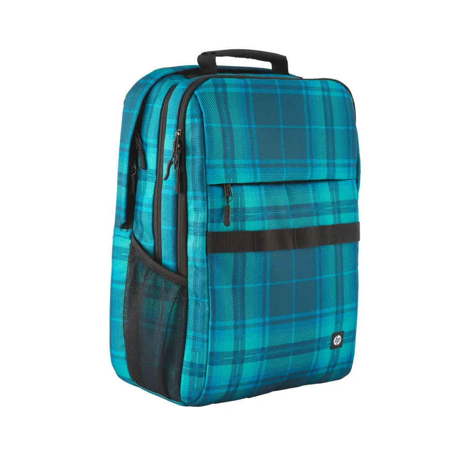 HP Campus XL Tartan plaid Backpack - Batoh