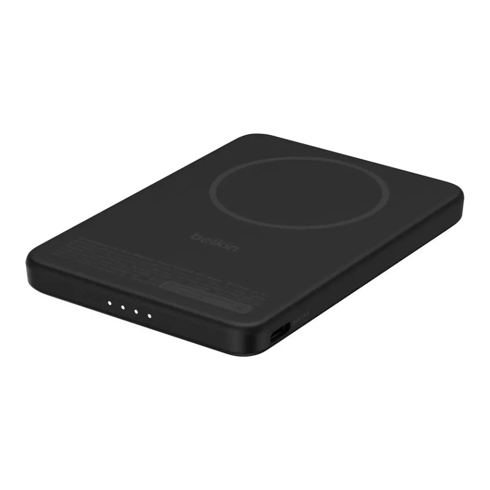 Belkin BOOST CHARGE Qi2 Magnetická Bezdrátová PowerBanka se stojánkem, 5000mAh,