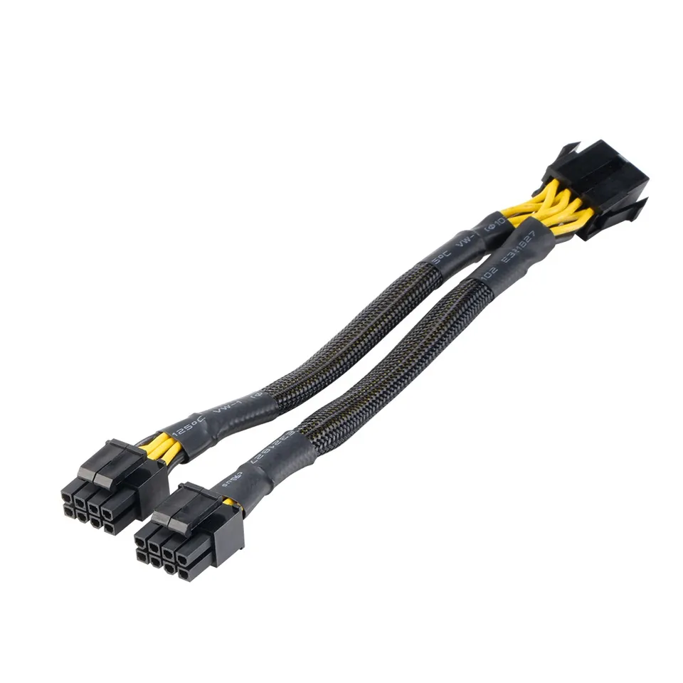 AKASA - 8-pin na Dual 4+4-pin CPU Power Adapter