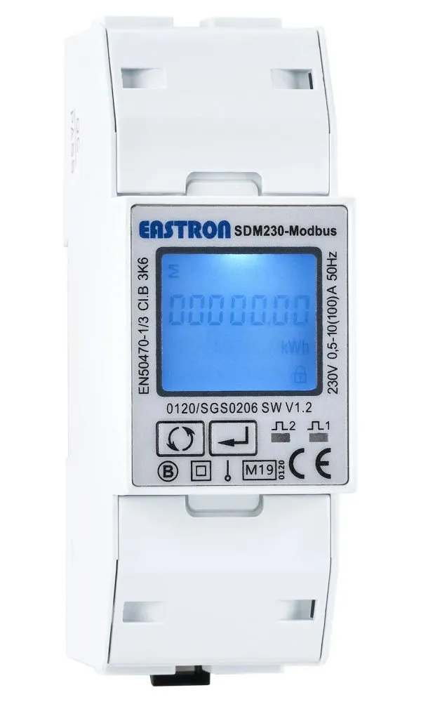 Eastron SDM230-MODBUS-MID elektroměr, jednofázový