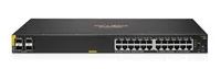 HPE Aruba Networking CX 6100 24G Class4 PoE 4SFP+ 370W Switch JL677A