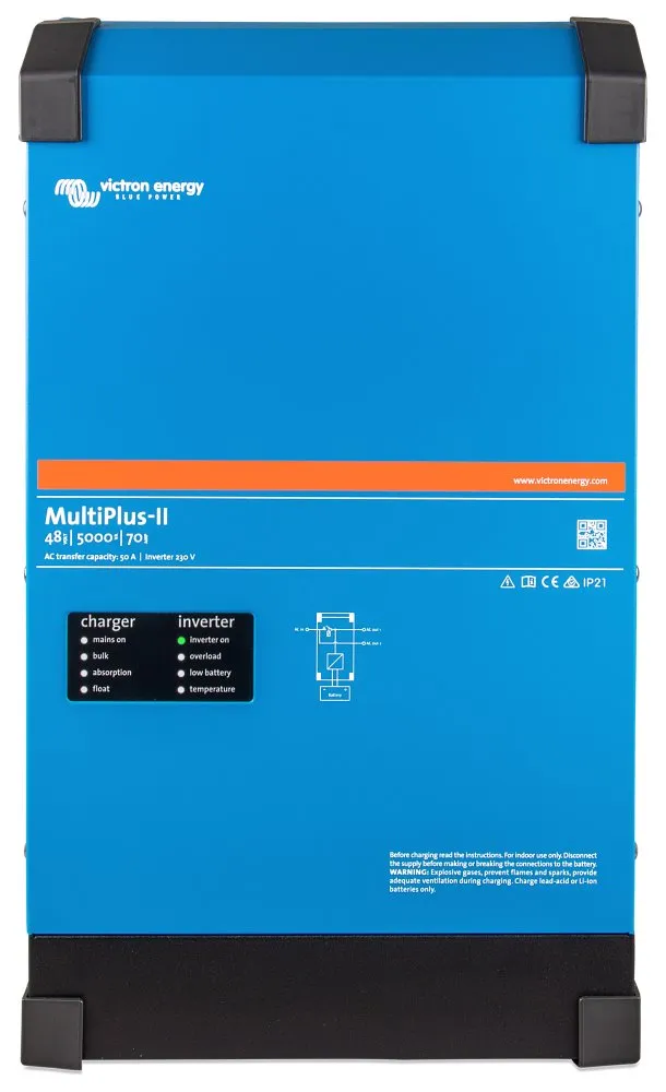 Victron MultiPlus-II hybridní měnič 48V/5000VA/70A-50A