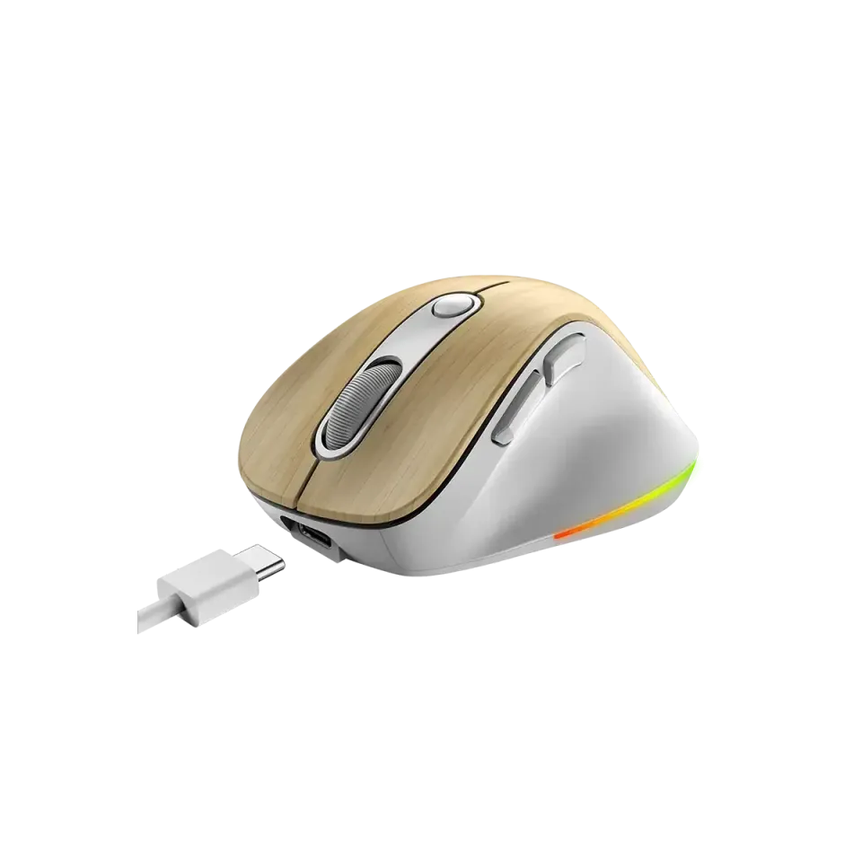 Genius Ergo 9000S Pro Myš, bezdrátová, optická, 2400DPI, 6 tlačítek, Bluetooth,