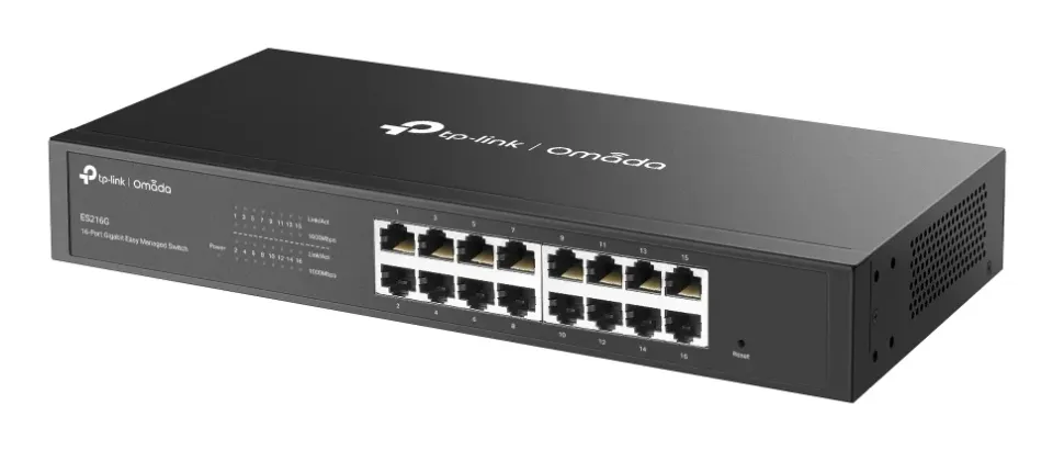 TP-LINK ES216G Omada 16portový gigabitový Easy Managed Switch