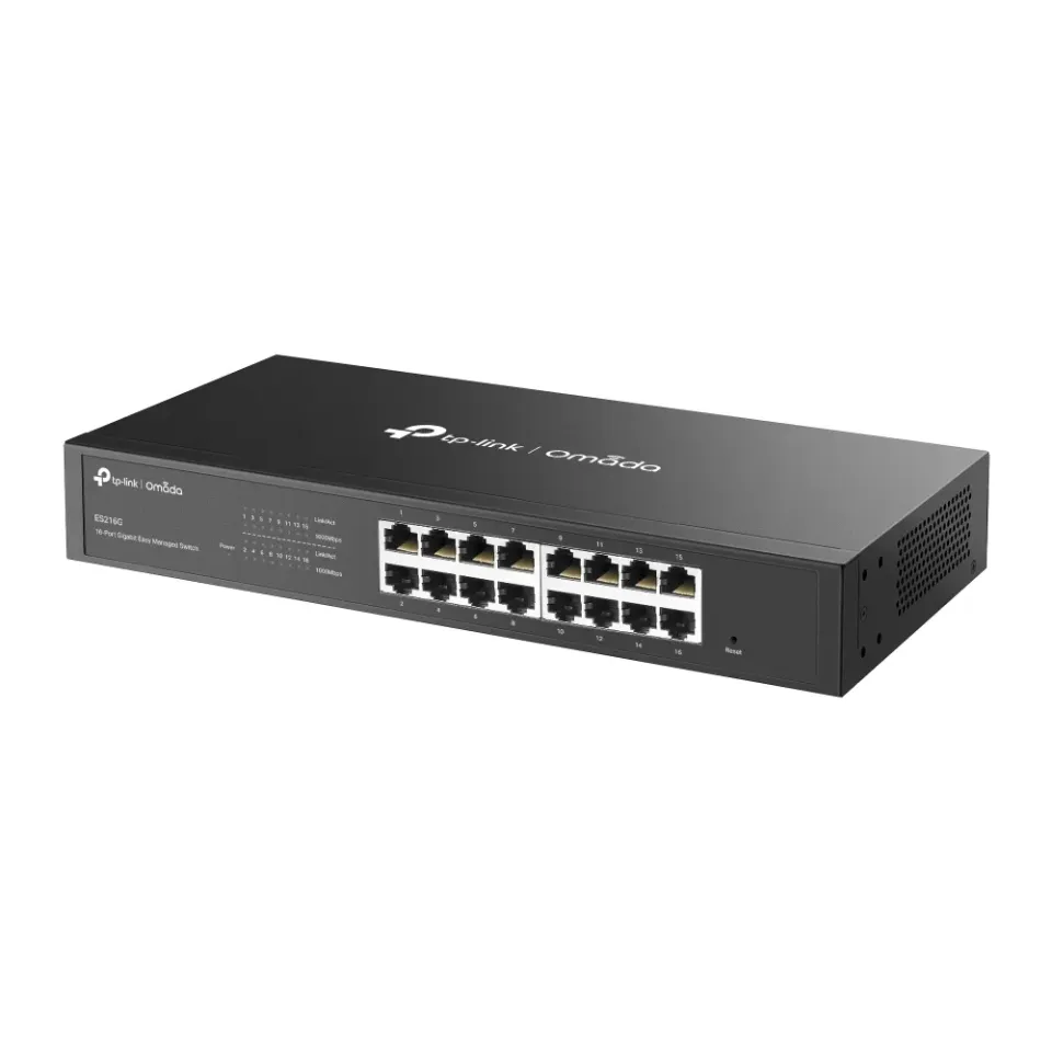 TP-LINK ES216G Omada 16portový gigabitový Easy Managed Switch