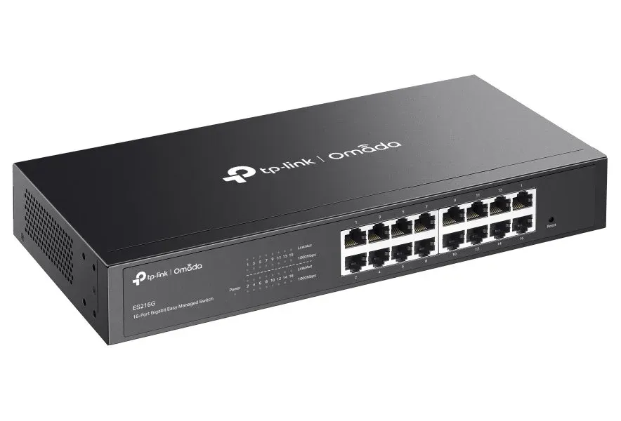 TP-LINK ES216G Omada 16portový gigabitový Easy Managed Switch