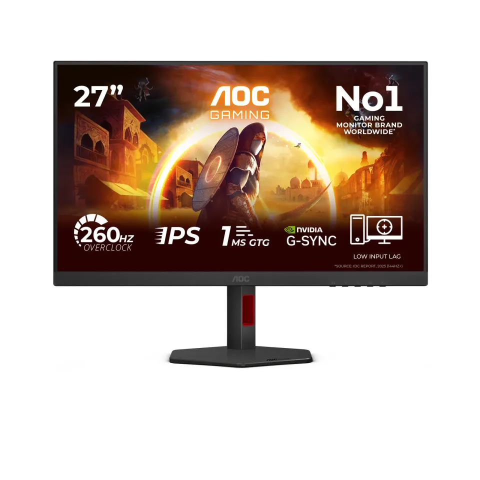 AOC Gaming/27G4ZR/27"/IPS/FHD/260Hz/0,3ms/Černá/3R