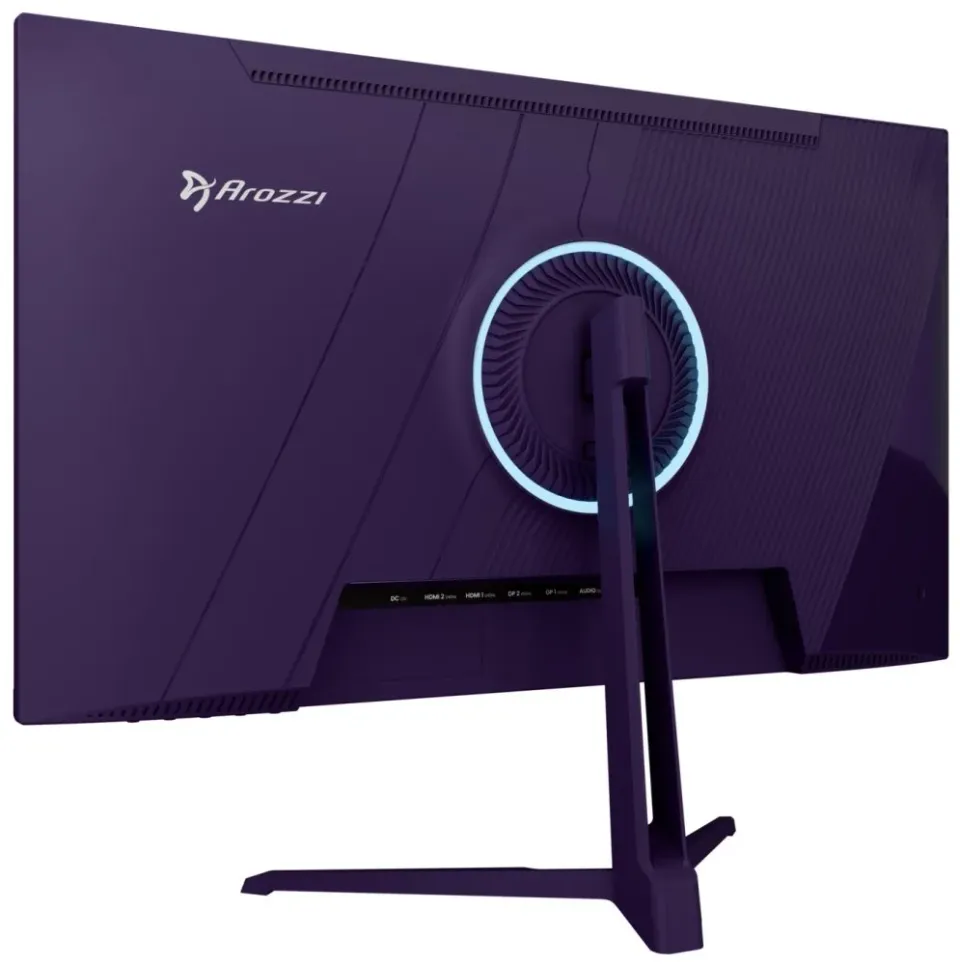 AROZZI NOVA herní monitor 24,5" 25T1K400 Purple/ LED/ IPS/ 1920x1080/ 400Hz/ 1000:1/ 1ms/ 2xHDMI/ 2xDP/ fialový