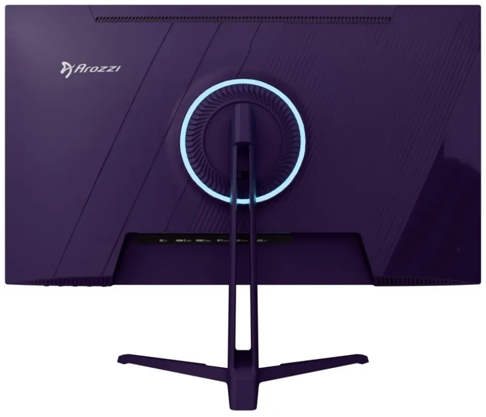 AROZZI NOVA herní monitor 24,5" 25T1K400 Purple/ LED/ IPS/ 1920x1080/ 400Hz/ 1000:1/ 1ms/ 2xHDMI/ 2xDP/ fialový