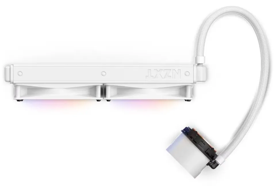 NZXT vodní chladič Kraken 280 RGB / 2x140mm fan / LCD disp. / 6 let / LGA1851 / AM5 (RL-KR280-W1)