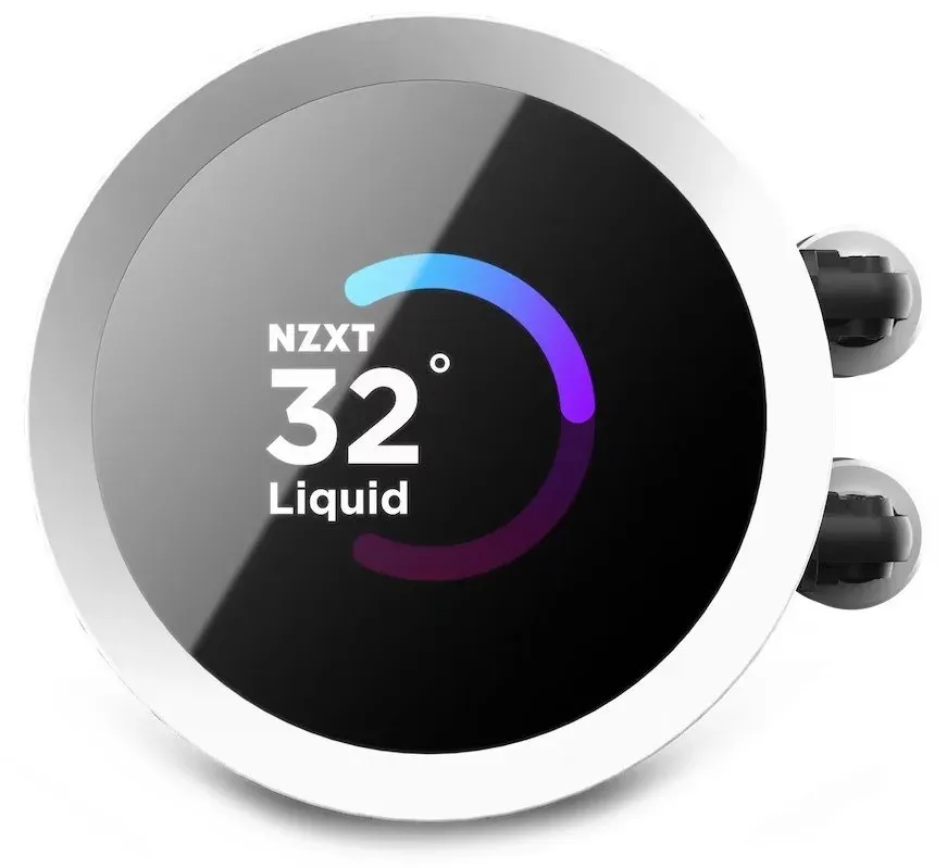 NZXT vodní chladič Kraken 280 RGB / 2x140mm fan / LCD disp. / 6 let / LGA1851 / AM5 (RL-KR280-W1)