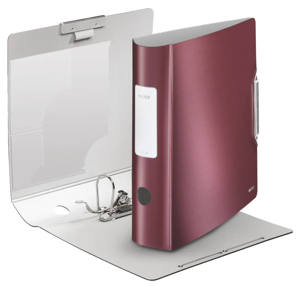 LEITZ Mobilní pořadač 180° Active STYLE, 75 mm, granátově červená