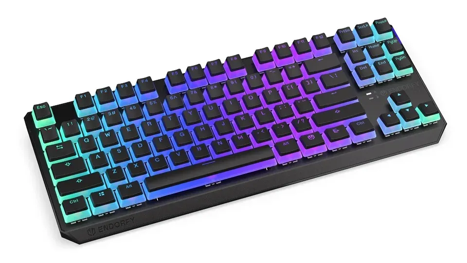 Endorfy herní klávesnice Thock TKL Wireless Red Pudding/USB/ Kailh Red/ černá /