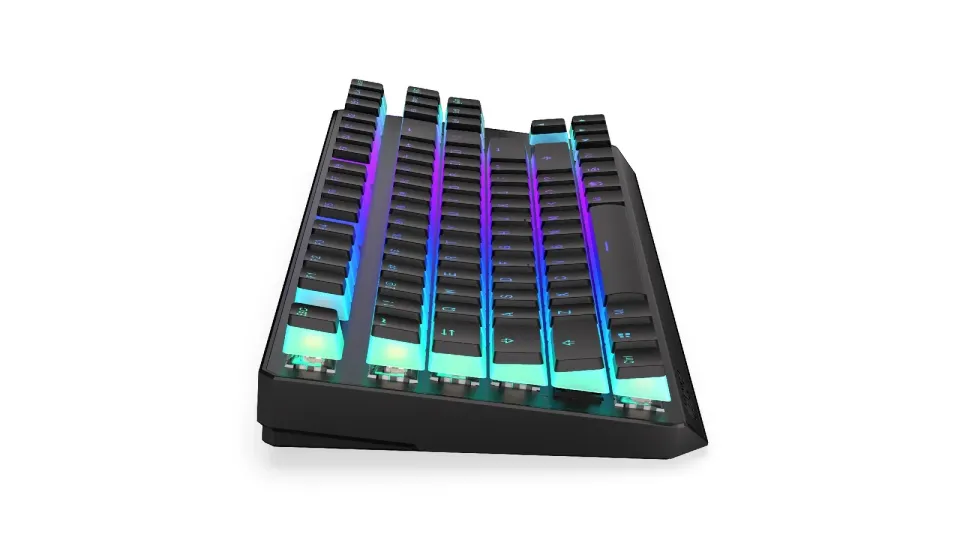 Endorfy herní klávesnice Thock TKL Wireless Red Pudding/USB/ Kailh Red/ černá /