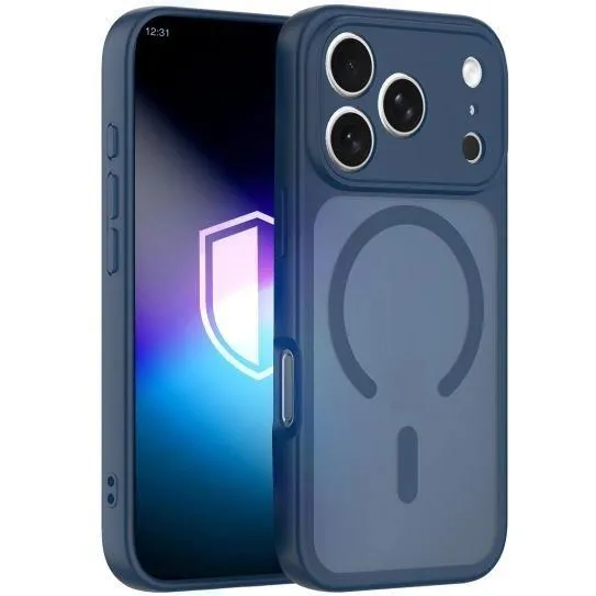 3mk ochranný kryt Misty MagCase Blue pro Apple iPhone 17 Pro Max / 18 Pro Max