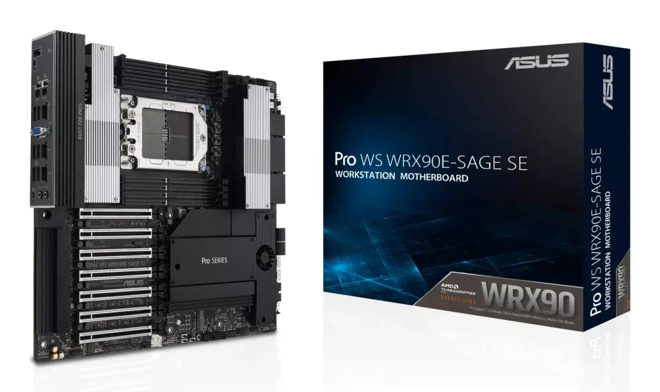 ASUS MB Sc sWRX9 PRO WS WRX90E-SAGE SE, AMD WRX90, 8xDDR5, EEB