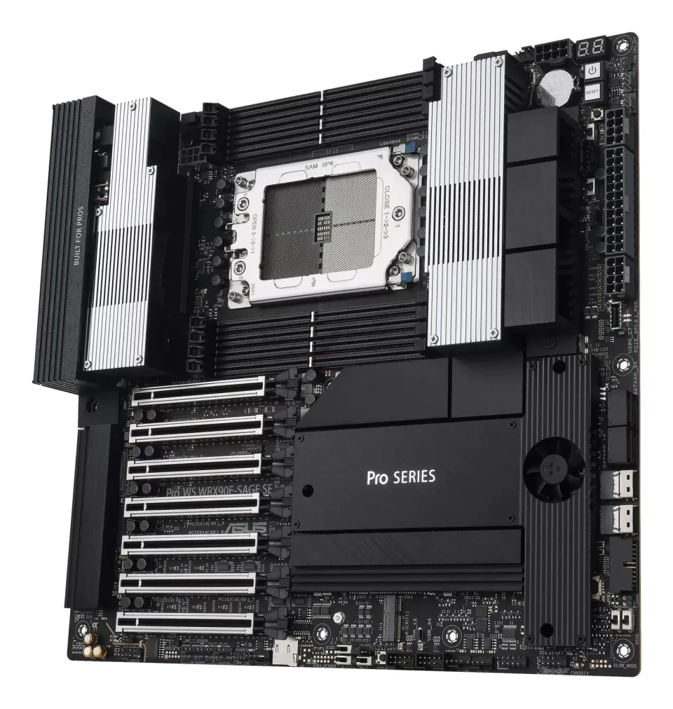 ASUS MB Sc sWRX9 PRO WS WRX90E-SAGE SE, AMD WRX90, 8xDDR5, EEB