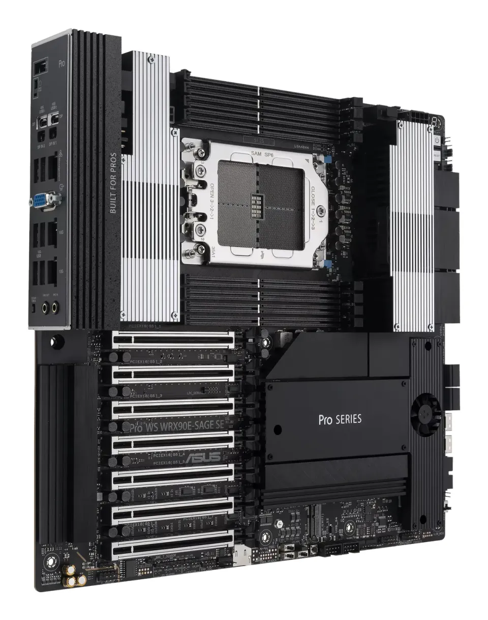 ASUS MB Sc sWRX9 PRO WS WRX90E-SAGE SE, AMD WRX90, 8xDDR5, EEB