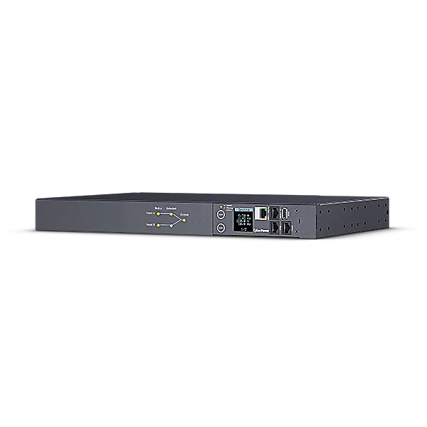 CyberPower Rack ATS PDU, Switched, 1U, vstup 2x IEC C14, výstup 12x IEC C13