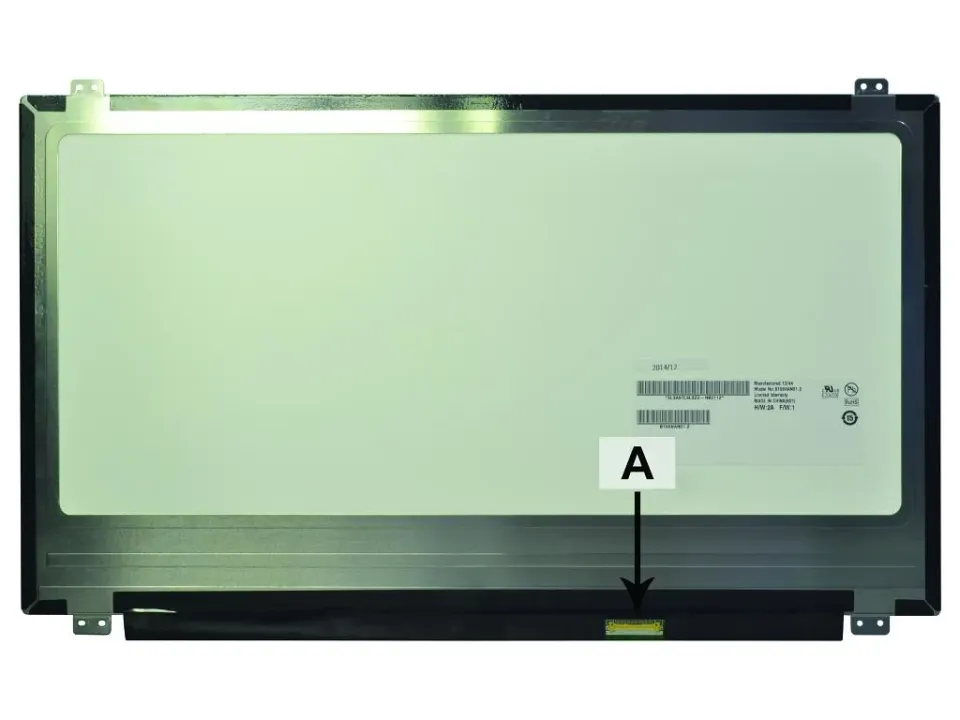 2-Power náhradní LCD panel pro notebook 15.6 1920X1080 Full HD LED matný w/IPS 3