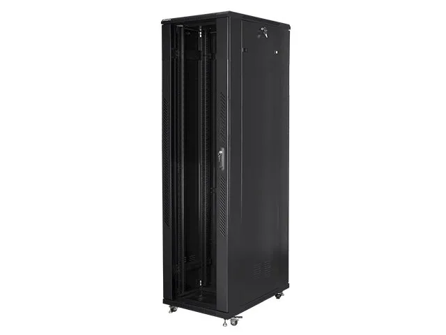 LANBERG Volně stojící skříň 19" 47U/800x1000 (v rozloženém stavu) černá (RAL9004