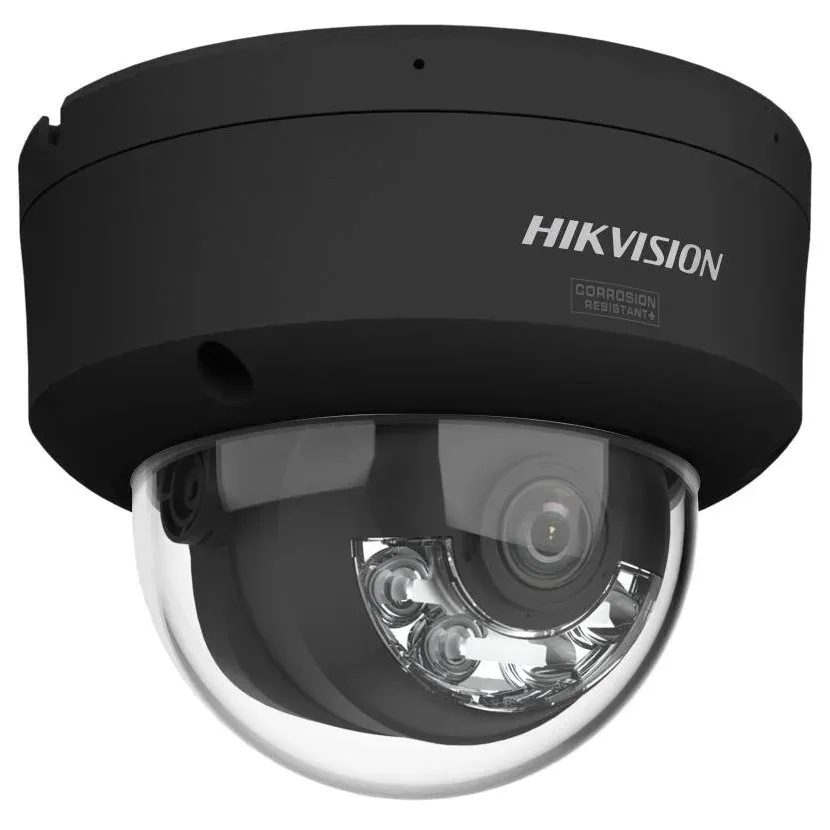 Hikvision DS-2CD2147G3-LIS2UY(2.8mm)(BLACK) 4MPix IP Dome Hybrid ColorVu kamera; LED/IR 30m, 130dB, Mikrofon, IP67