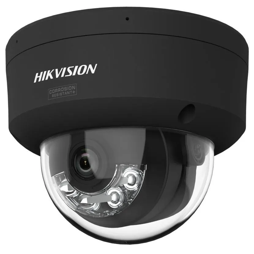 Hikvision DS-2CD2147G3-LIS2UY(2.8mm)(BLACK) 4MPix IP Dome Hybrid ColorVu kamera; LED/IR 30m, 130dB, Mikrofon, IP67