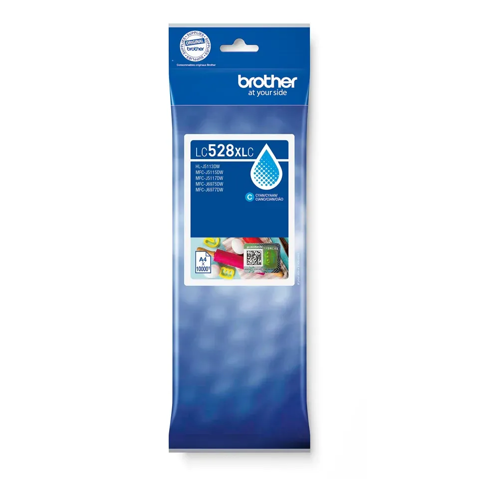 Brother LC528XLC (inkoust cyan, 10 000 str.)