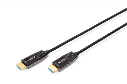 Digitus HDMI 2.1 AOC hybridní optický kabel, Typ A M/M, 30m, UHD 8K@60Hz, CE, g
