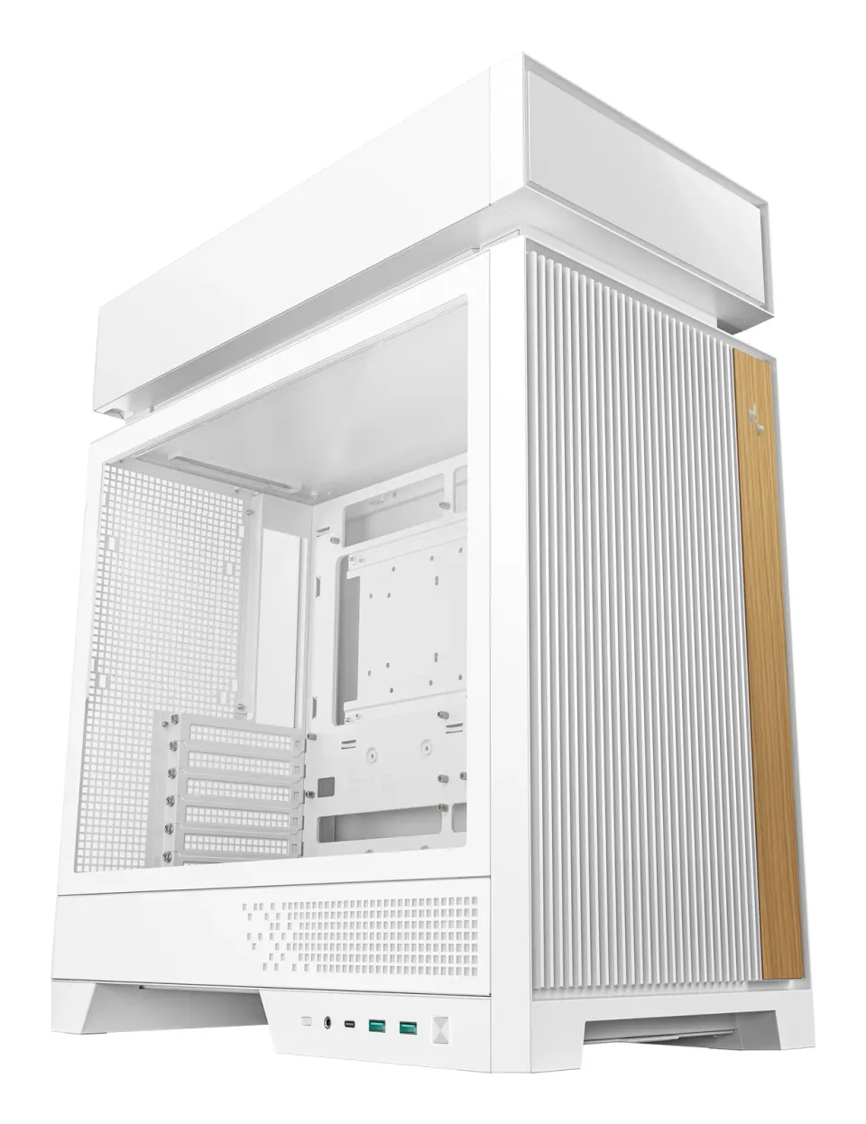 DEEPCOOL Case CL660 WH, ATX, Průhledná bočnice, bílá