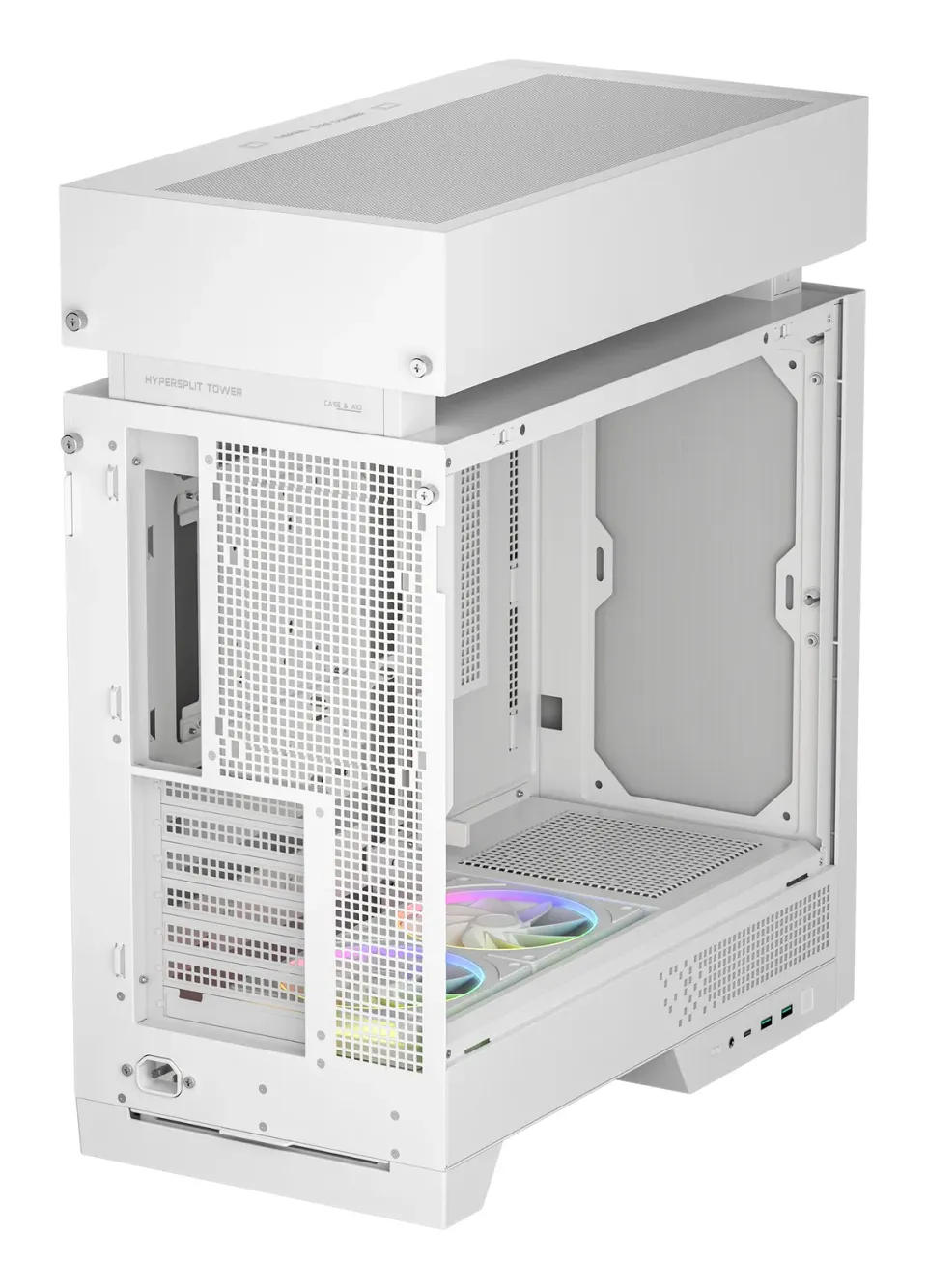 DEEPCOOL Case CL660 WH, ATX, Průhledná bočnice, bílá