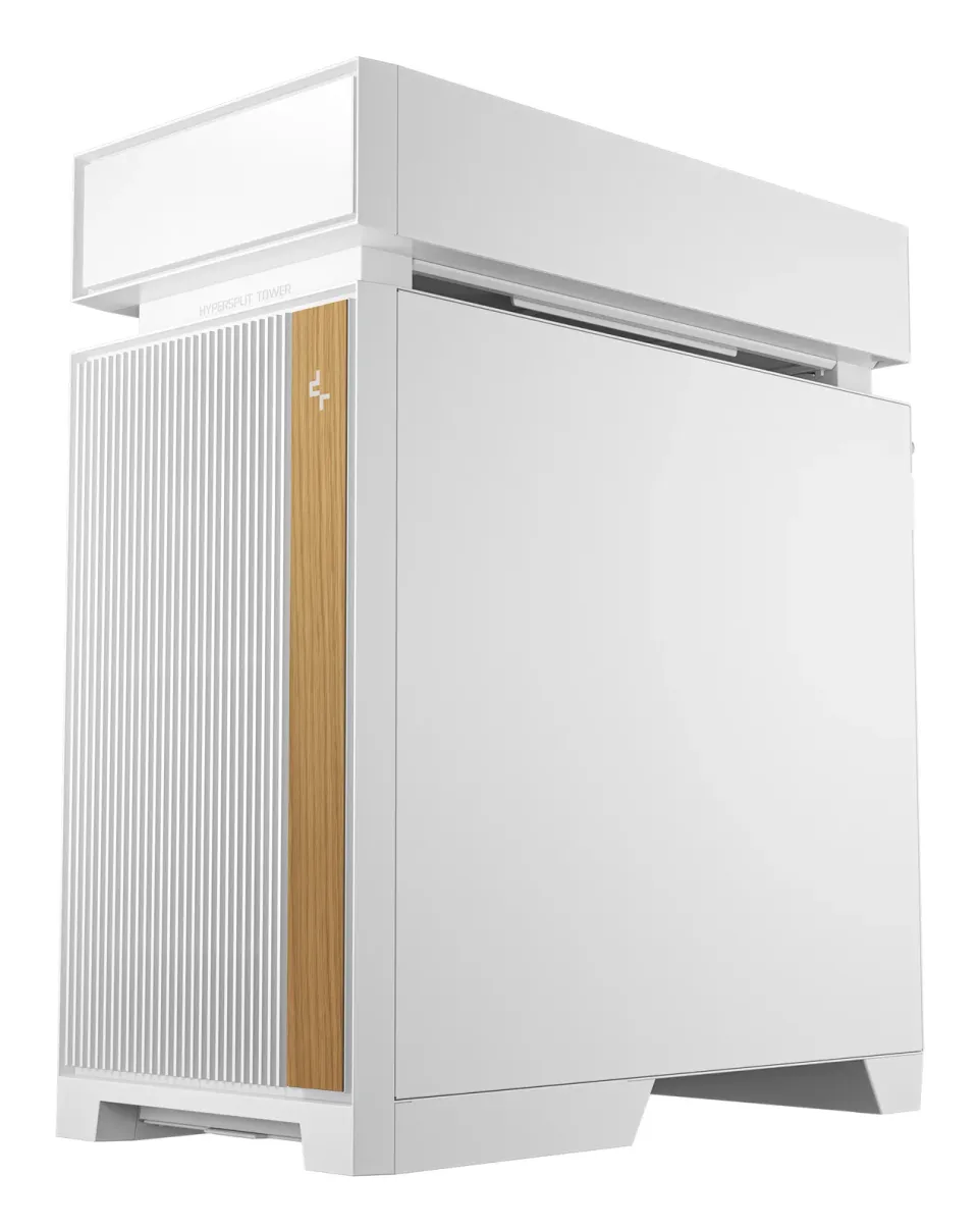 DEEPCOOL Case CL660 WH, ATX, Průhledná bočnice, bílá