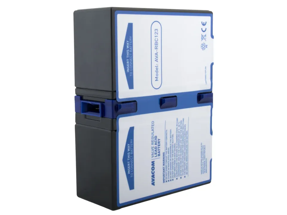 AVACOM náhrada za RBC123 - baterie pro UPS (2ks baterií)