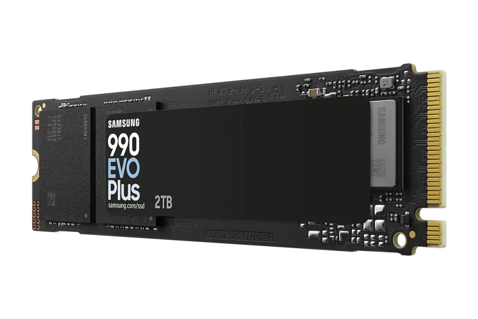 SAMSUNG 990 EVO PLUS 2TB NVMe SSD M.2 PCIe 5.0x2 NVMe 2.0 (čtení max. 7150MB/s, zápis max. 6300MB/s)