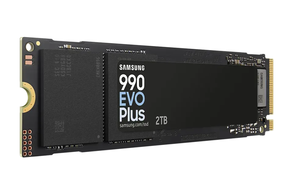 SAMSUNG 990 EVO PLUS 2TB NVMe SSD M.2 PCIe 5.0x2 NVMe 2.0 (čtení max. 7150MB/s, zápis max. 6300MB/s)