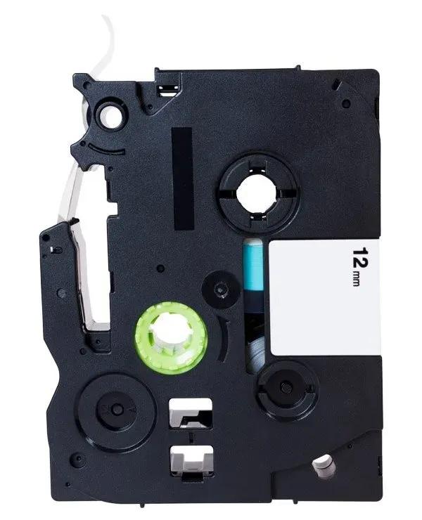 PRINTLINE kompatibilní páska s Brother TZE-C31, 12mm, černý tisk/signální žlutý podklad