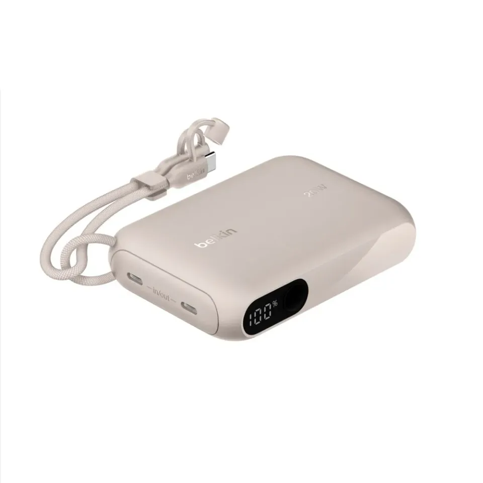Belkin BOOST CHARGE USB-C Power Delivery PowerBanka s displejem, 10000mAh, 20W,