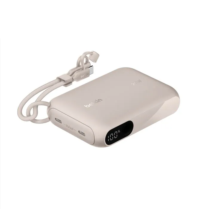 Belkin BOOST CHARGE USB-C Power Delivery PowerBanka s displejem, 10000mAh, 20W, (BPB027hqSD)
